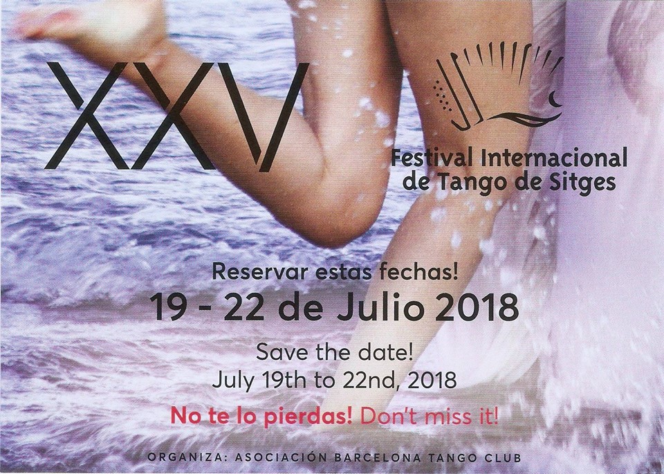 XXV Festival Internacional de Tango de Sitges 2018