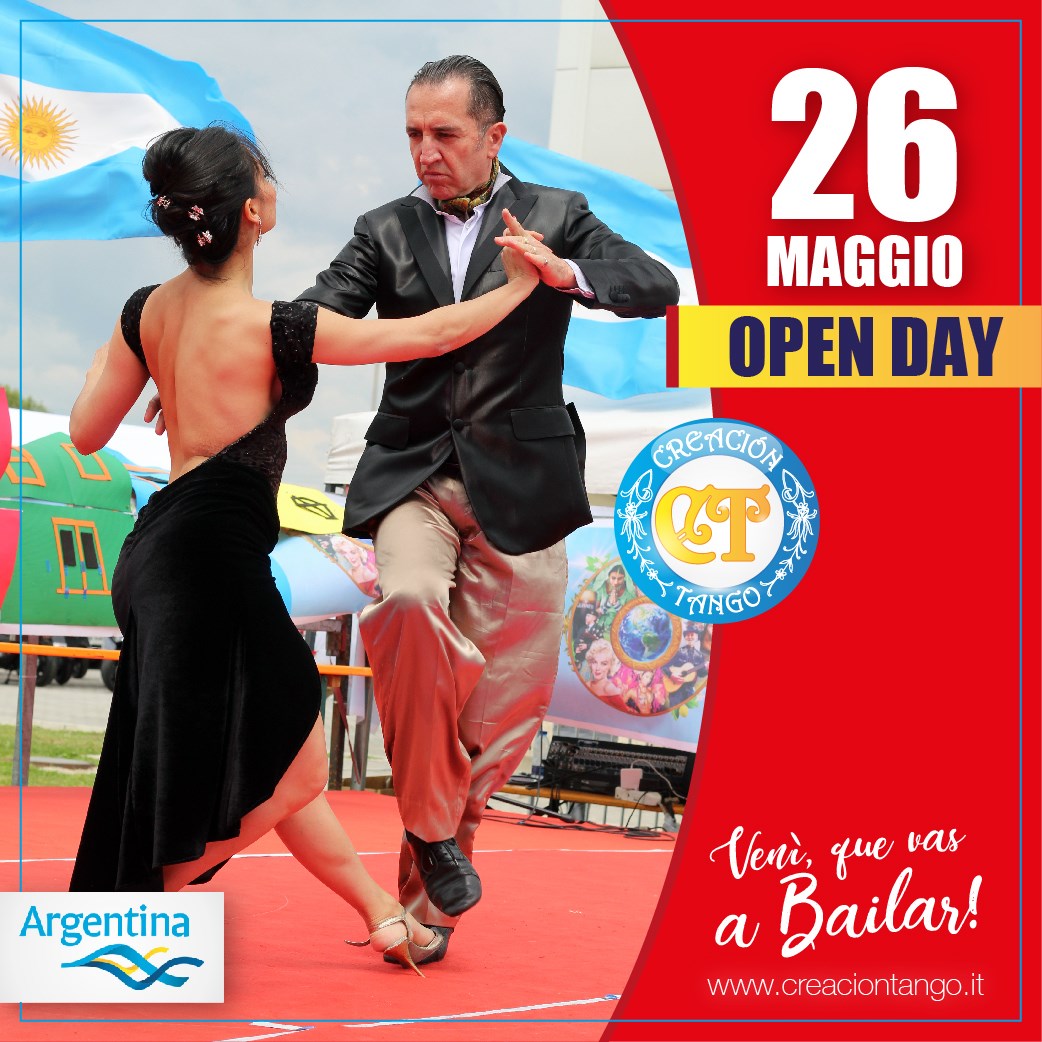 Open Day Creacion Tango 26 Maggio Torino