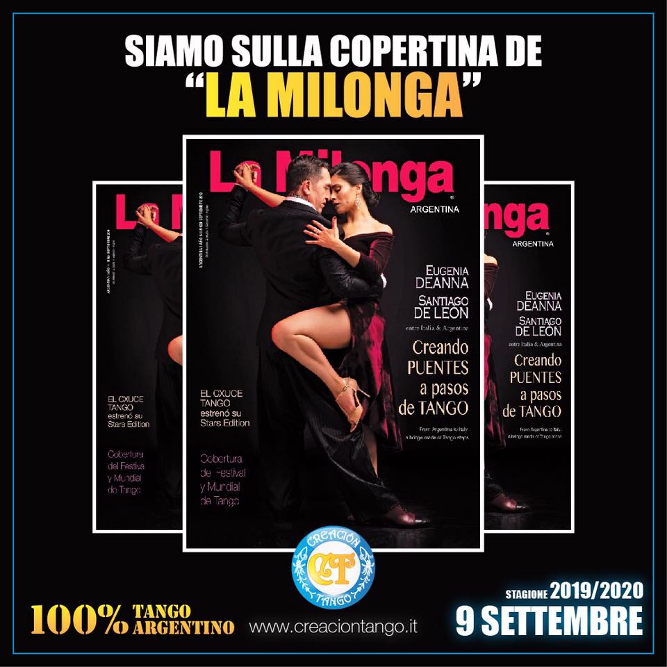 Siamo sulla copertina de “La Milonga”!