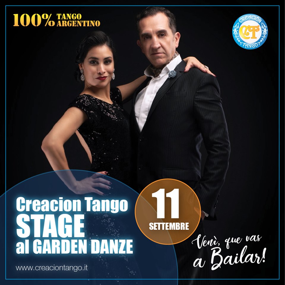 Creaion Tango Stage al Garden Danze di Torino