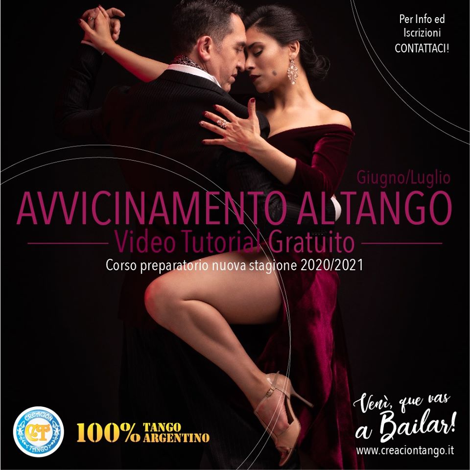 Video Tutoria Gratuito di Avvicinamento al Tango