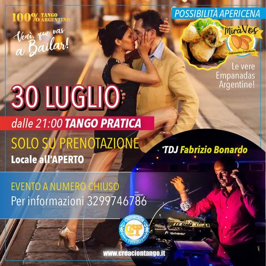 Tango Torino: Venerdì 30 Luglio ore 21:00